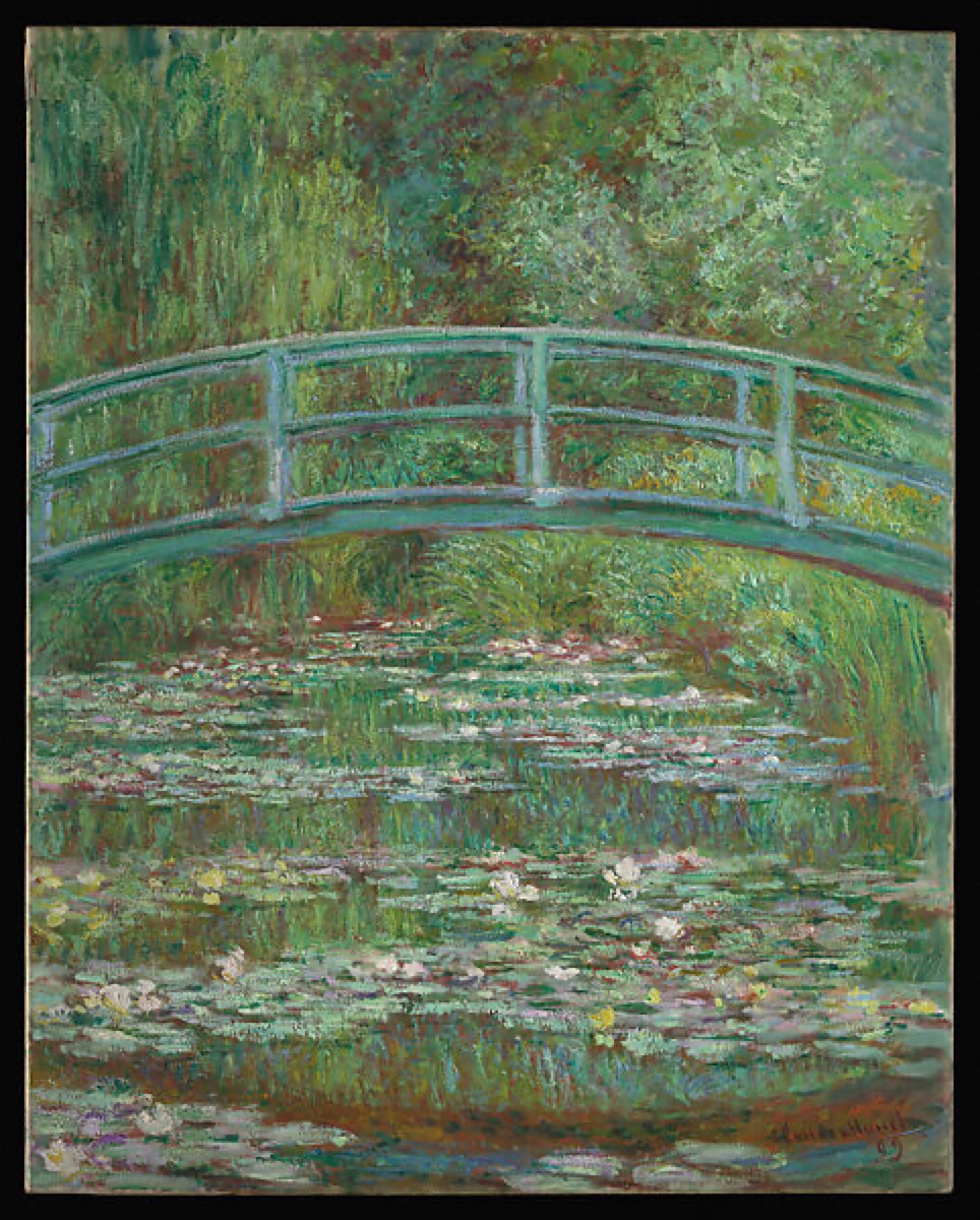 Monet, Bridge over a Pond of Water Lilies