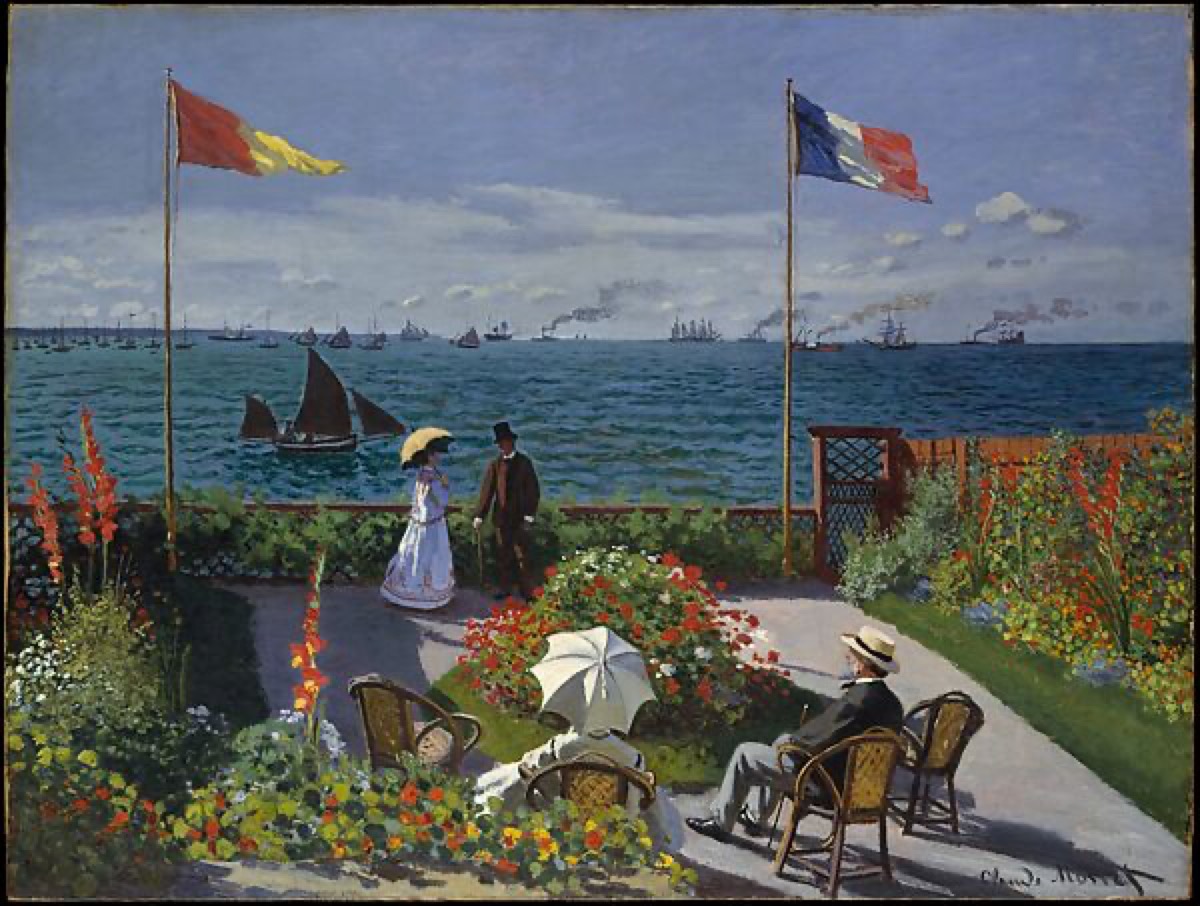 Monet, Garden at Sainte-Adresse