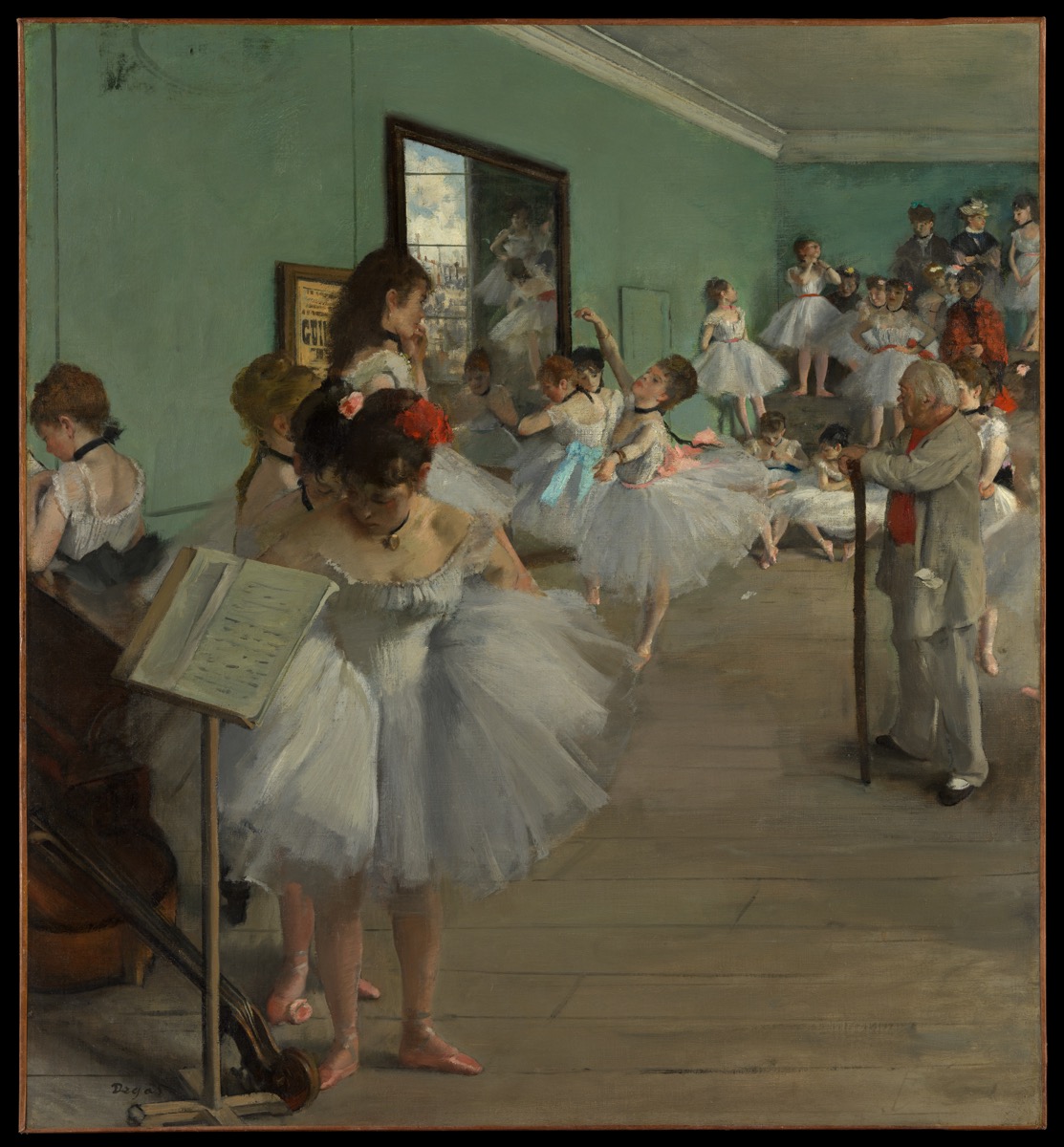 Degas, The Dance Class